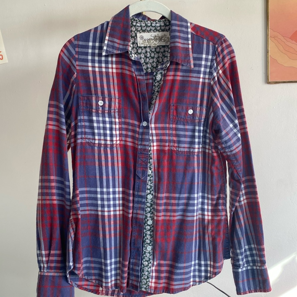 Aventura Organic Cotton blouse/flannel